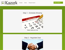 Tablet Screenshot of kazork.com